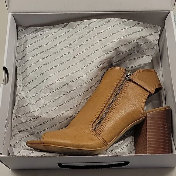 Aldo Open Toe Booties - Picture 7 of 8